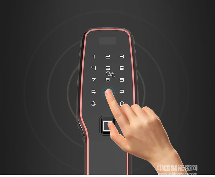 维也纳智能锁 全自动APP智能锁 家庭大门指纹密码锁