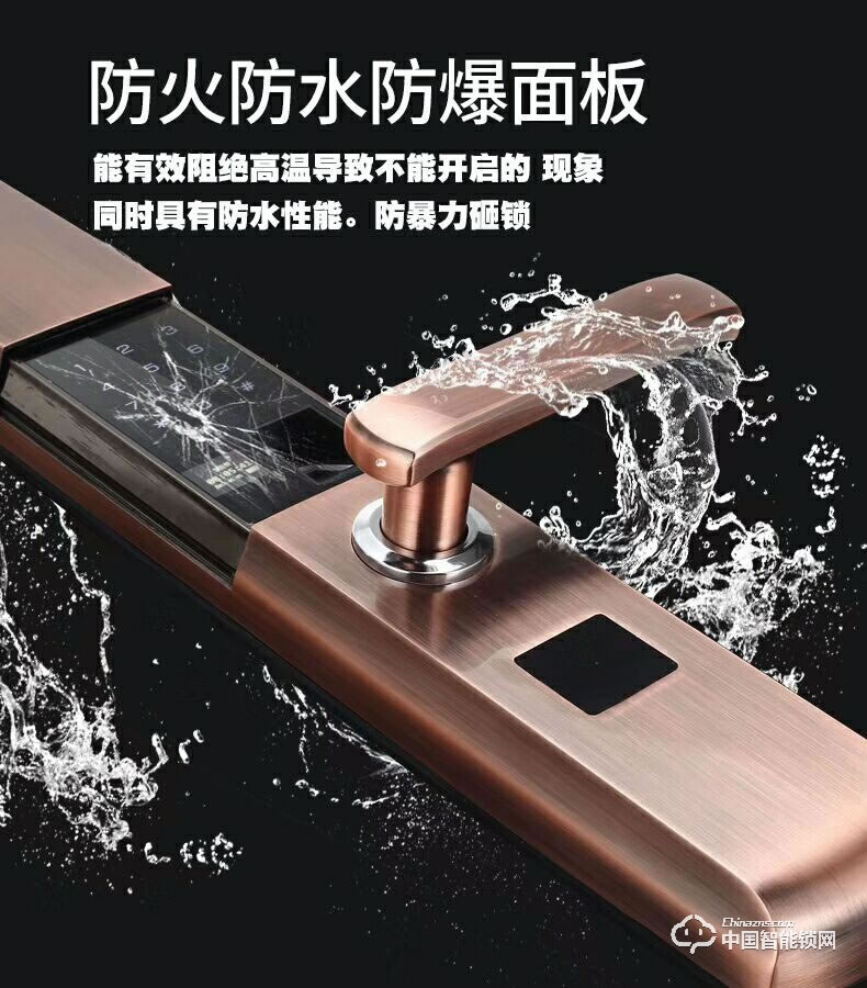 伊派尔指纹锁 人脸识别掌静脉指纹锁家用防盗门锁密码锁智能锁