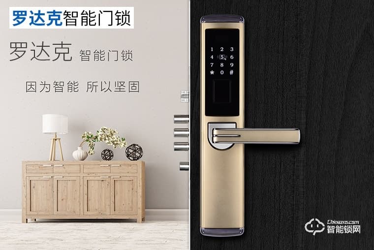 罗达克智能锁 Z-09指纹密码锁