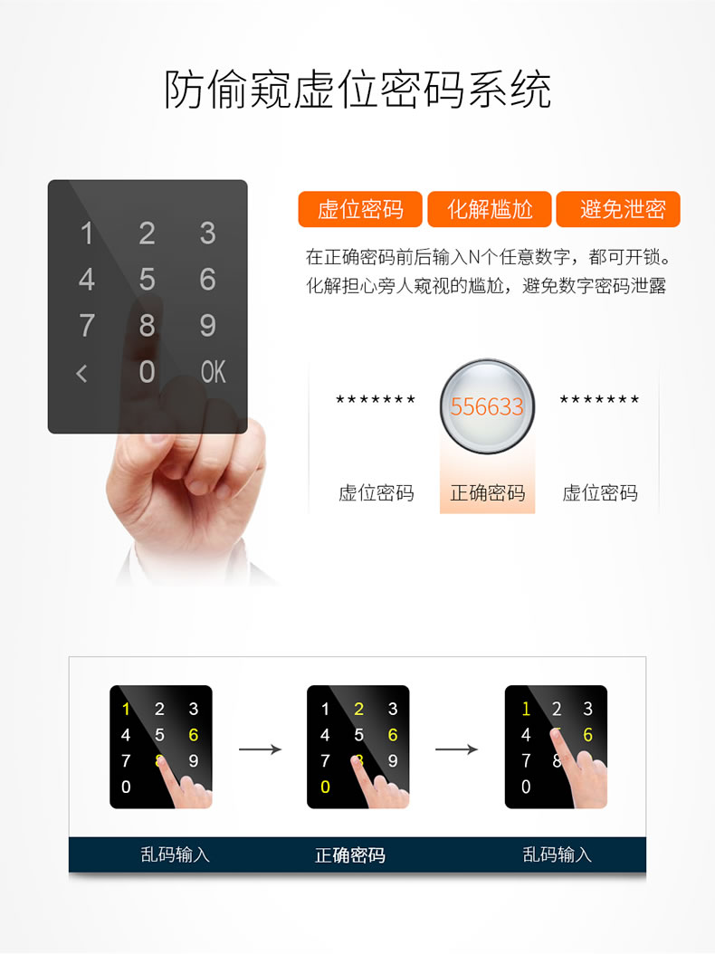 创维智能锁 r9家用防盗门电子指纹密码感应锁
