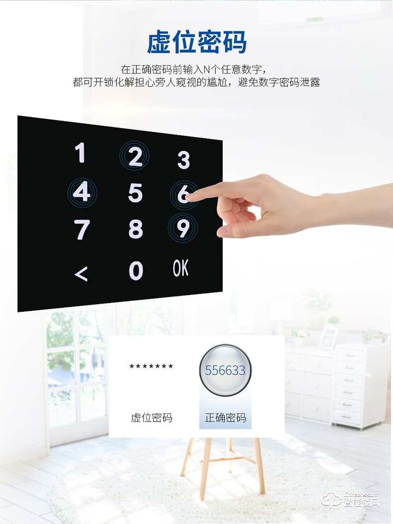 创维智能锁 z1电子指纹密码感应锁