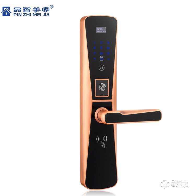 品智美家智能锁 ZD12 全自动指纹锁