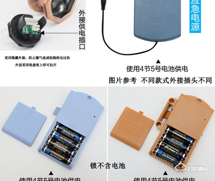巨固智能锁  洗浴中心柜子柜门锁
