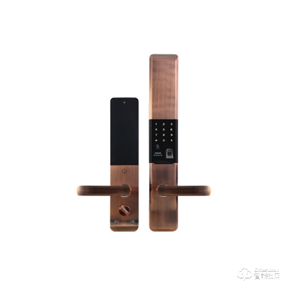 广东云锁 YSH3滑盖设计指纹密码智能锁