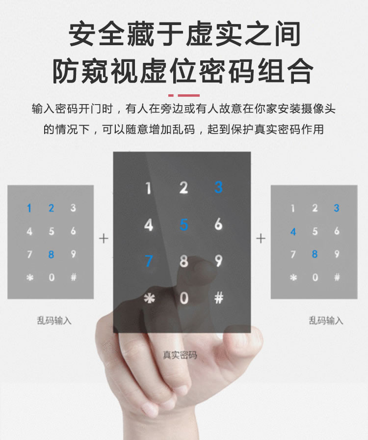 爱尔家智能锁 D2-R全自动密码指纹锁防盗门锁