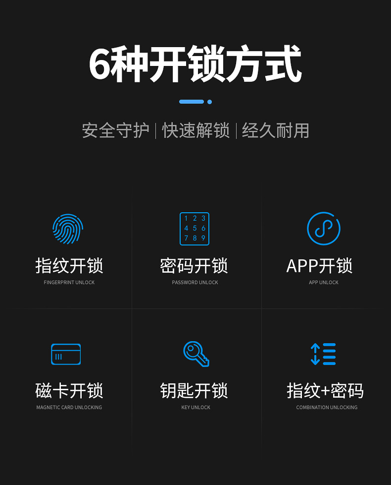 巴奈特智能锁 Q2防盗门全自动智能锁电子锁