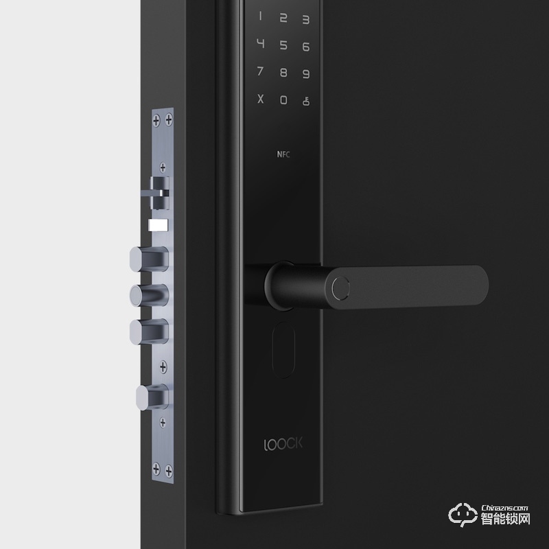 鹿客智能锁Classic 2X 家用防盗门锁真插芯密码锁