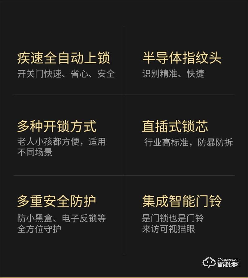 玥玛2022新款指纹锁FP-DSO2 密码远程家用智能锁