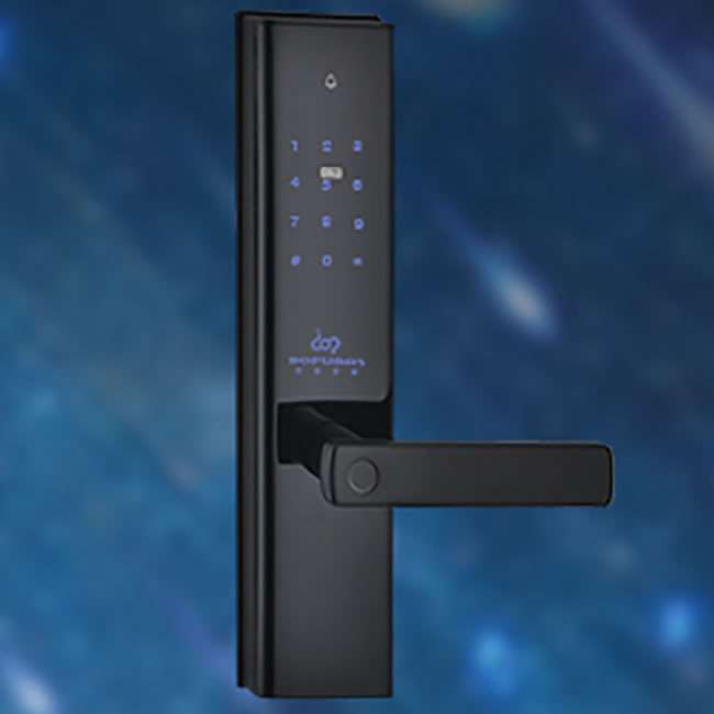 多普奈斯智能锁 DPS03时尚直板指纹密码锁